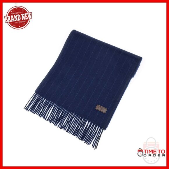 100% Cashmere Men's Winter Scarf 66x12 Inches Ultra-Soft Patterned